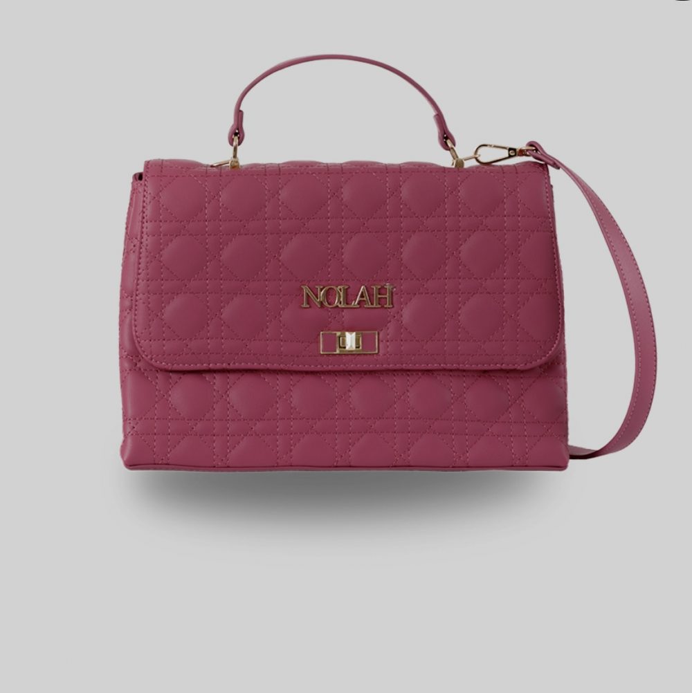 Pink women's bag NOLAH