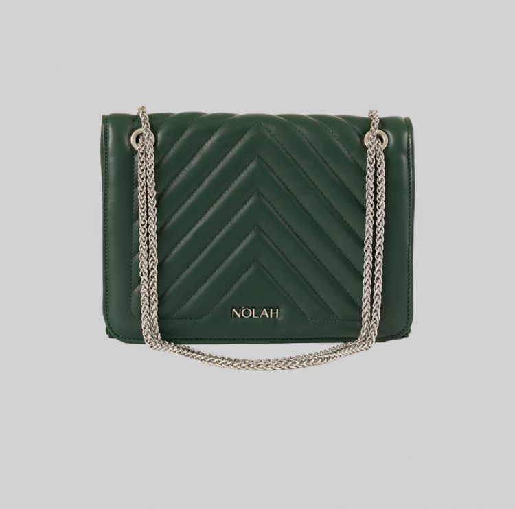 Green women's bag NOLAH